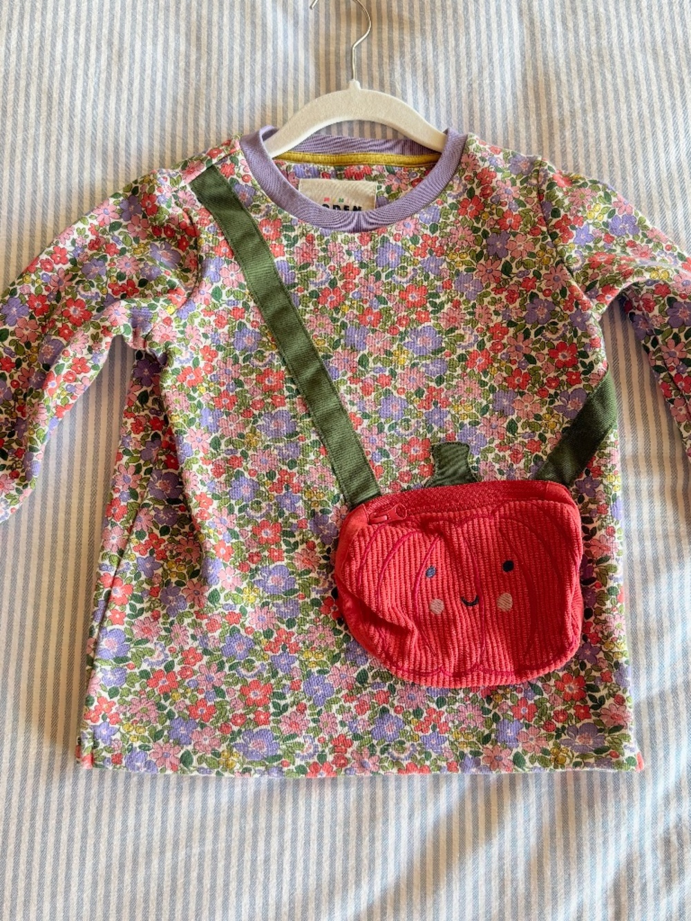 🍃🧡Mini Boden Pumpkin Tunic💜🍁 (5-6y) - Picture 5 of 8